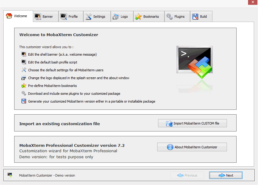 MobaXterm Professional Customizer