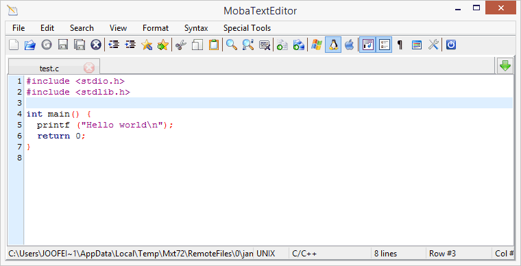 Direct edition through SSH / SFTP