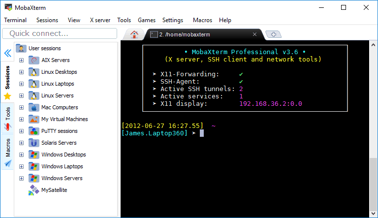 linux telnet server