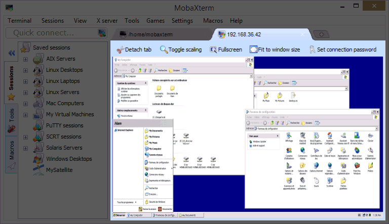 mobaxterm commands